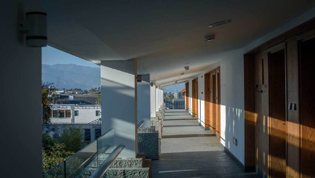 大理紅龍井酒店走廊 大理紅龍井酒店走廊