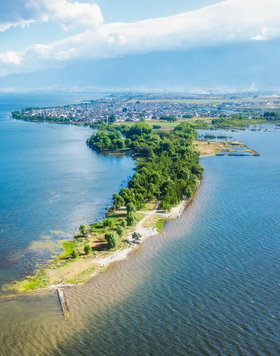 伸入洱海的“海舌” 伸入洱海的“海舌”