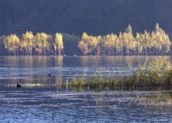大理洱源茈碧湖 大理洱源茈碧湖